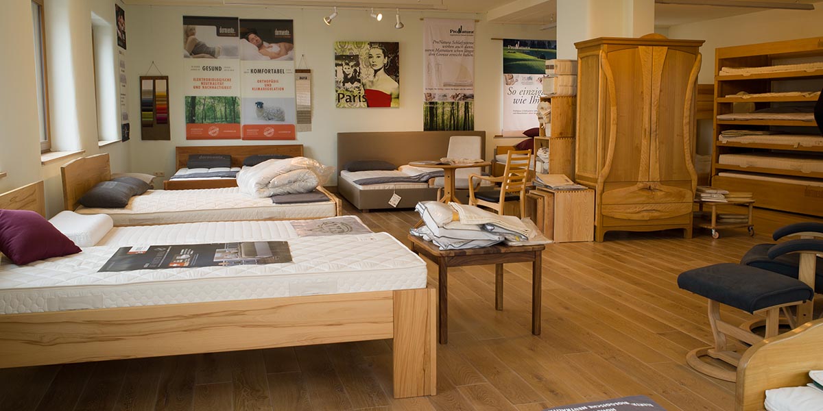 Ausstellungsräume der b.a.u.m-natur GmbH. Ausstellungsräume der b.a.u.m-natur GmbH.