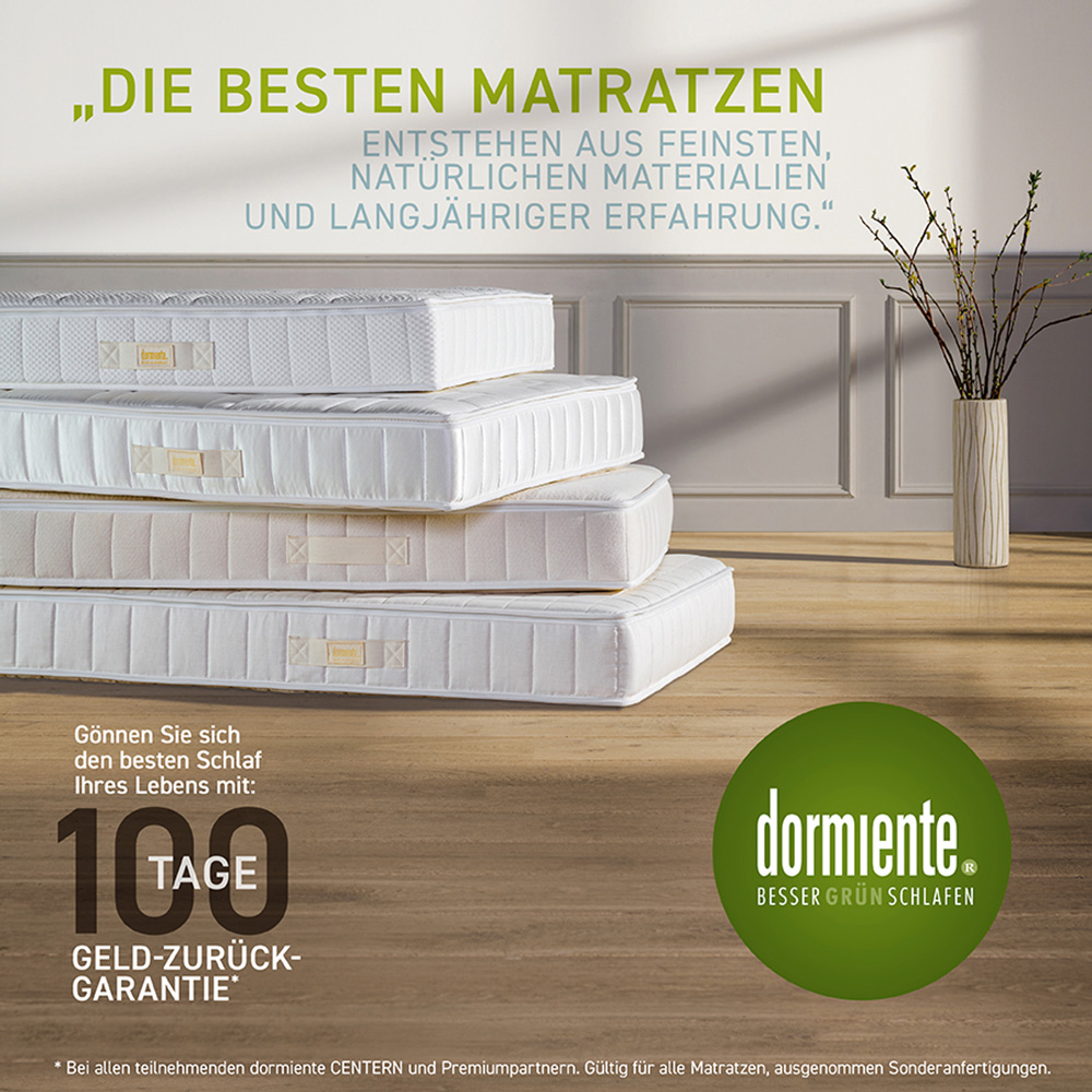 Dormiente 100-Tage-Geld-Zurück-Garantie im Mai und Juni
