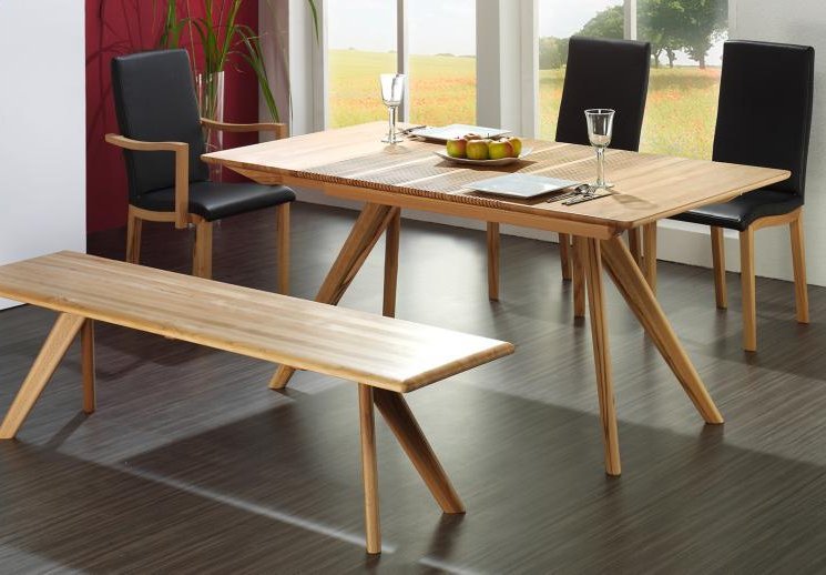 Holzschmiede Tisch - Lignum Arts helles Holz Holzschmiede Tisch - Lignum Arts helles Holz