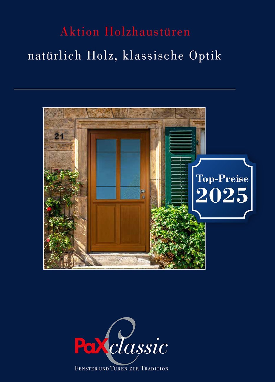 Interner Link zu PaX Aktion klassische Holztüren