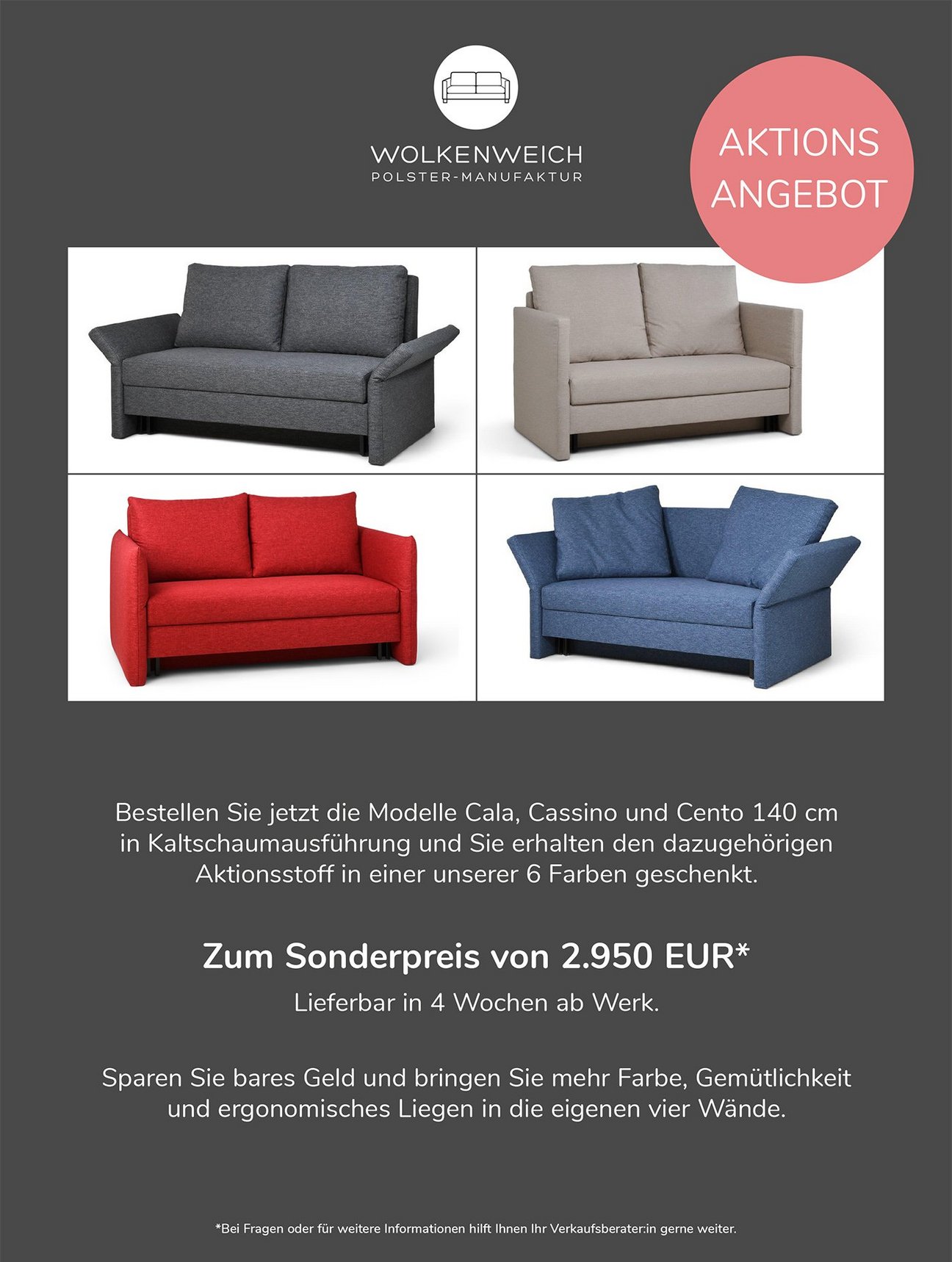 Interner Link zu PDF Wolkenweich Aktionsangebot 2026 für Modelle Cala, Cassino, Cento