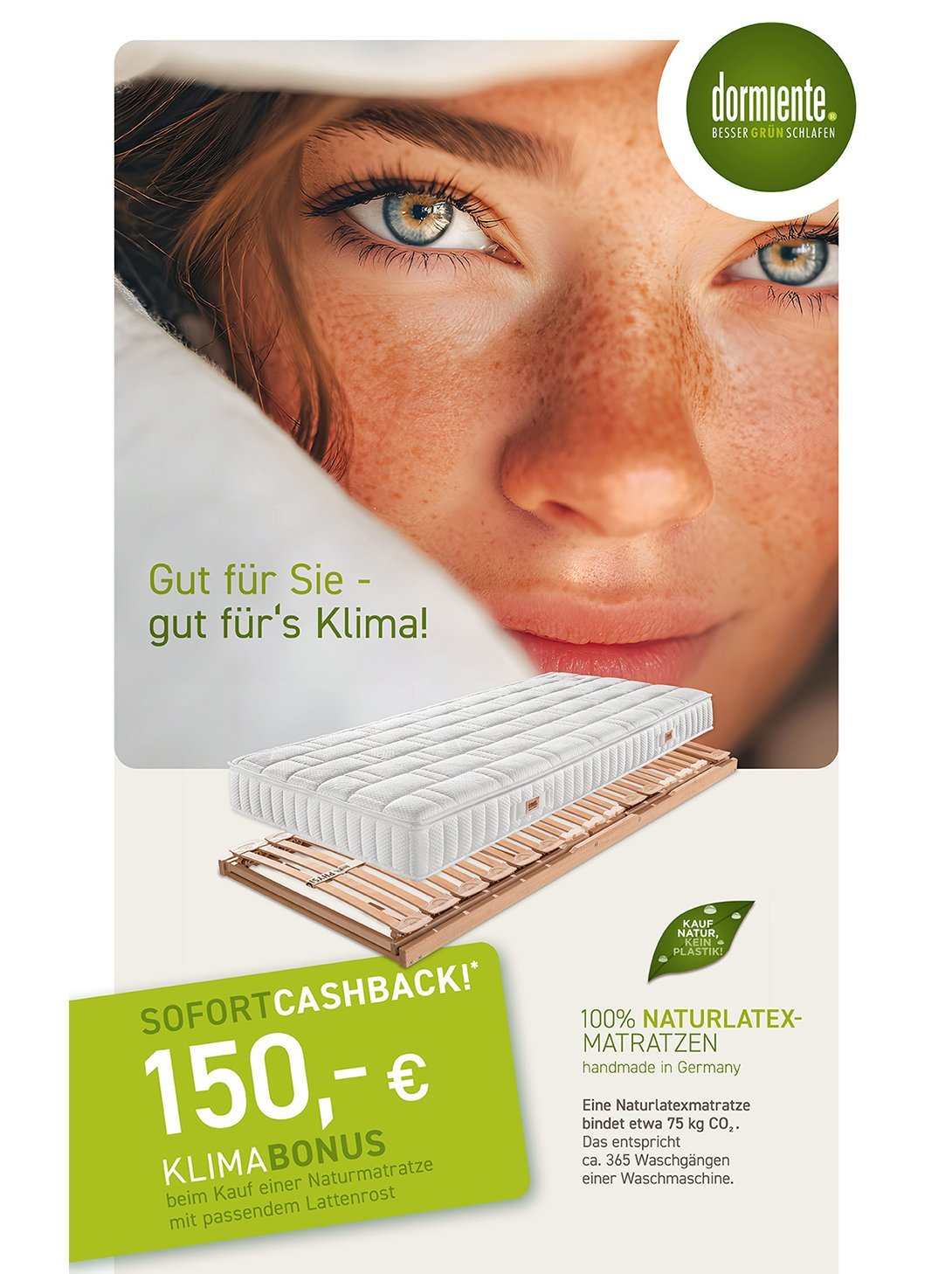 Interner Link zu dormiente Aktion Januar-Februar 2026 Cash Back 150€ Klima Bonus
