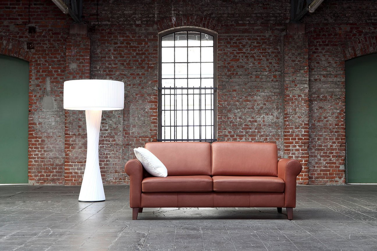Ecopell Natur Ledersofa Sirio